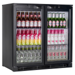 BA20H, Black, Hinged Door